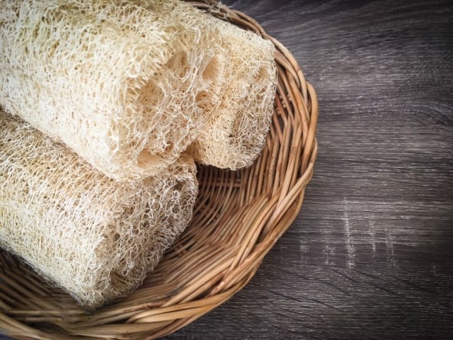 éponge luffa