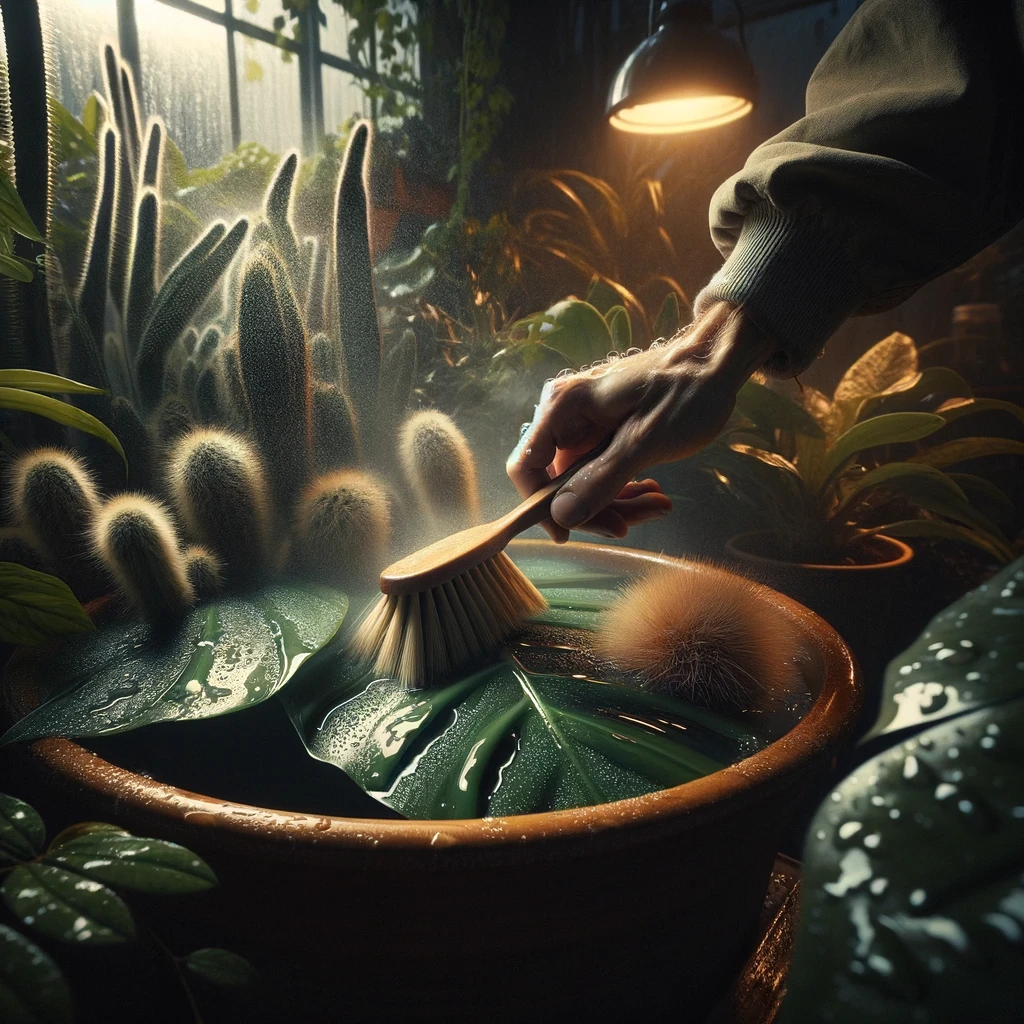 Astuce n°2 : utilisez un pinceau à poils souples